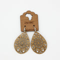 Ornate Tear Drop Earrings