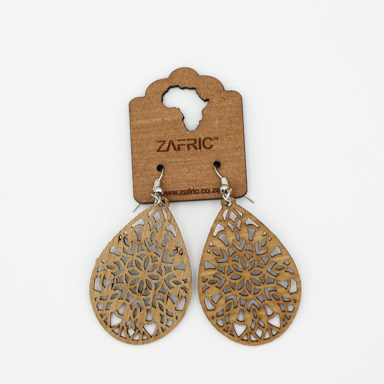 Ornate Tear Drop Earrings
