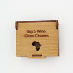 Big 5 Wine Glass Charms in a Box