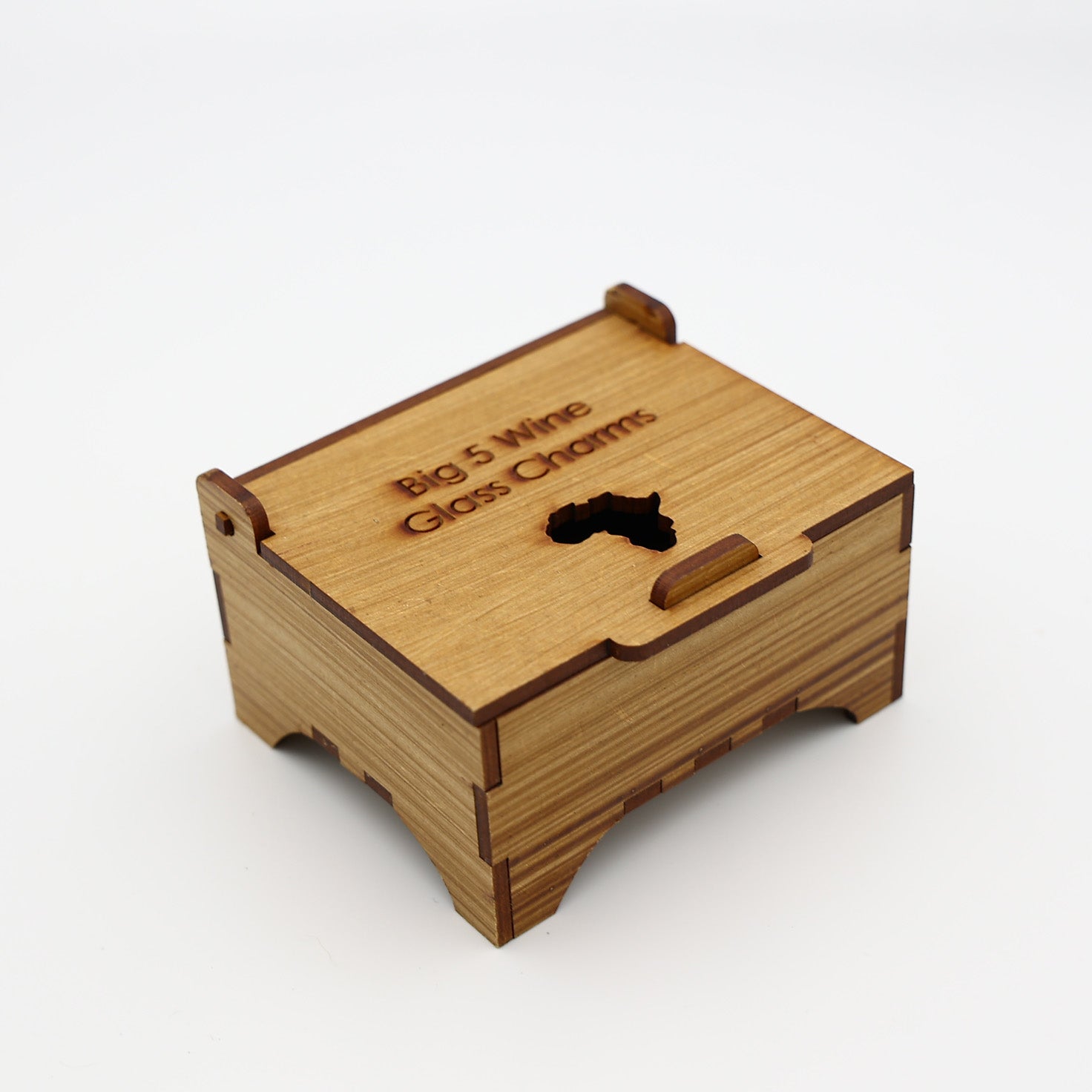 Big 5 Wine Glass Charms in a Box