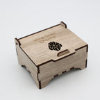 Wine Glass Charms Botanicals Stone Wash