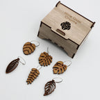 Wine Glass Charms Botanicals Stone Wash