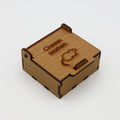 Set of 5 Cheese Markers in a Wooden Box