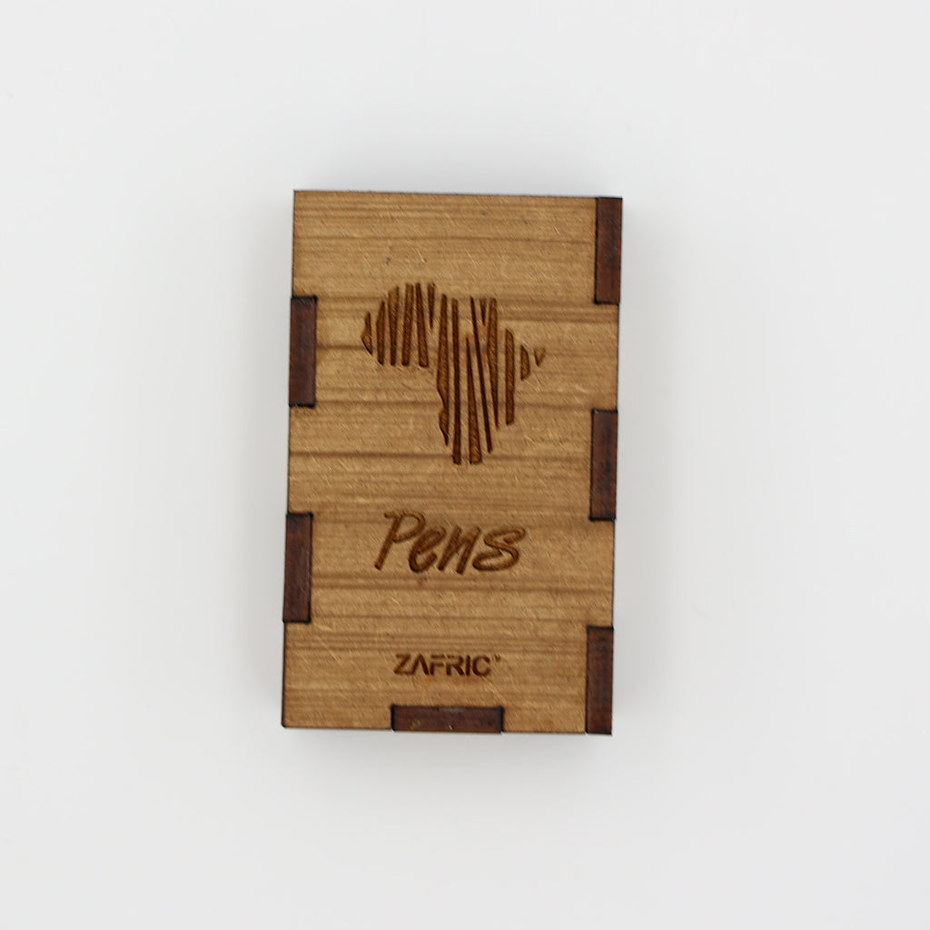 Magnetic Pen Holder - Africa Map