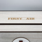 First Aid Box Grey Wash