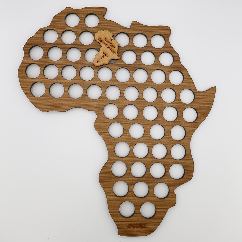 Beer Cap Collection Map