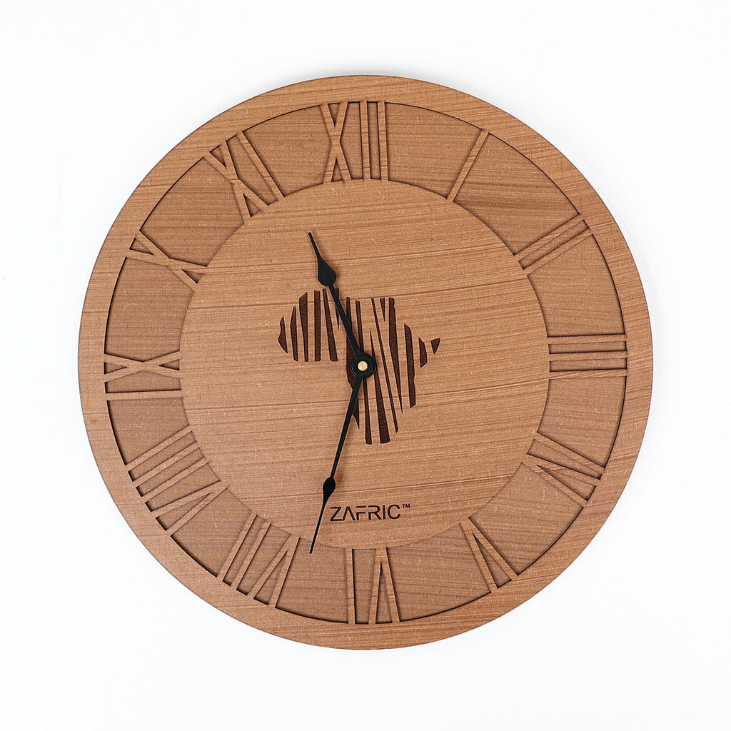  Africa Roman Numeral Clock