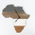 4 Tone Africa Map Clock