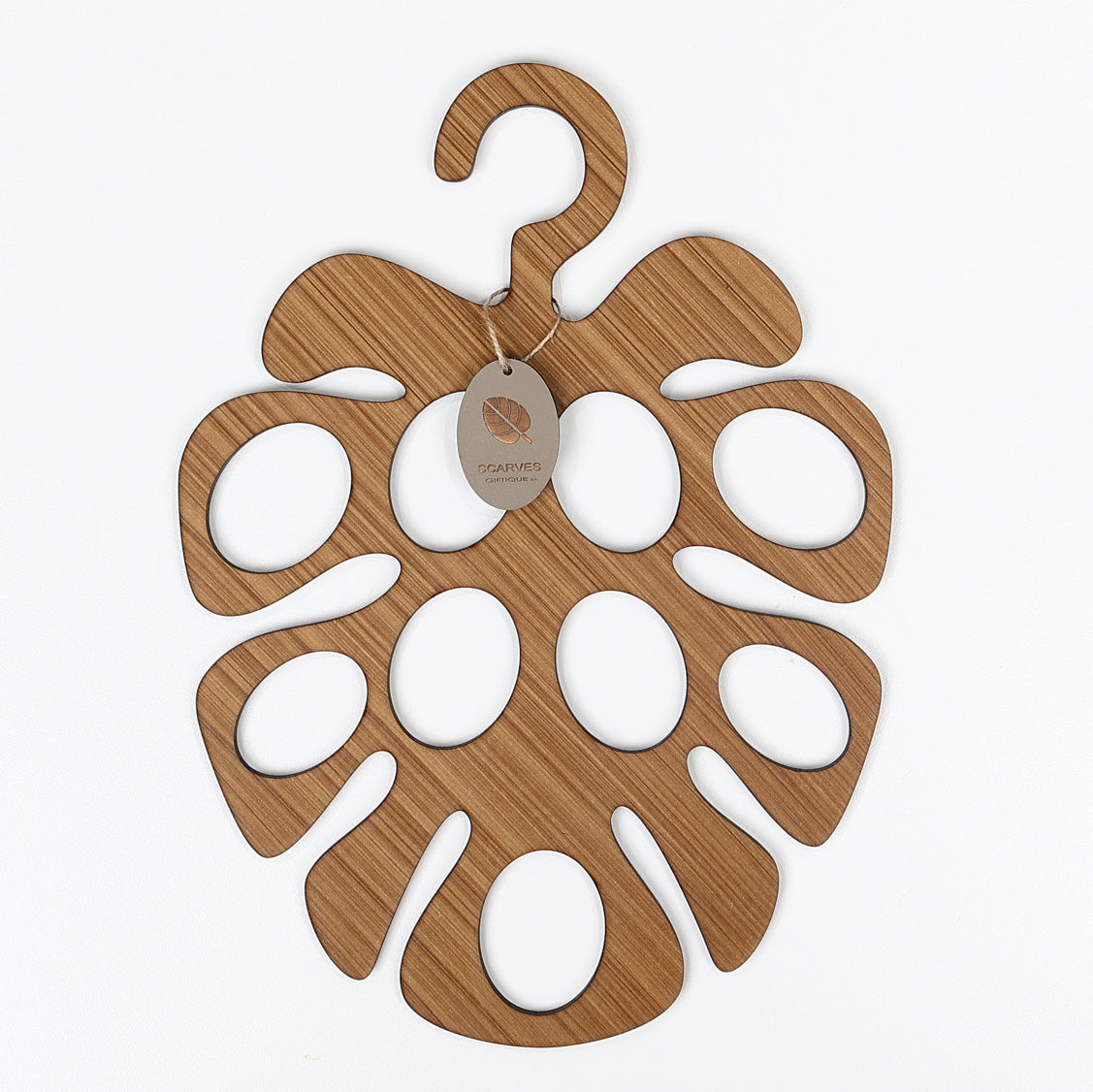 Monstera Leaf Scarf Hanger