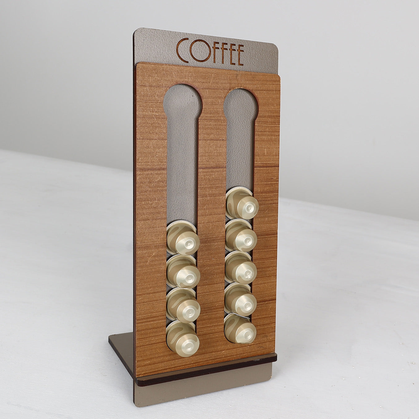 Wooden Coffee Pod Stand