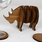 Rhino Coaster Stand (Set of 4)