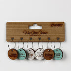 Cheers and Charm Wine Glass Charm Set