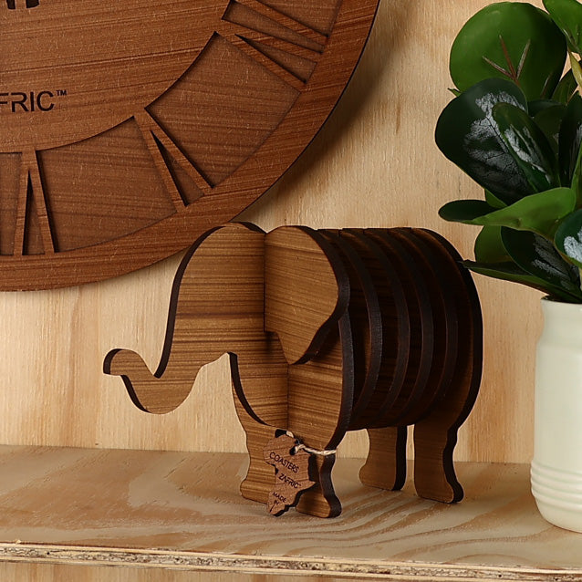 Elephant Coaster Stand (Set of 4)