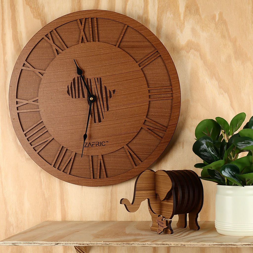  Africa Roman Numeral Clock