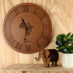  Africa Roman Numeral Clock