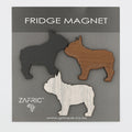 Magnet Triple Frenchie Dog
