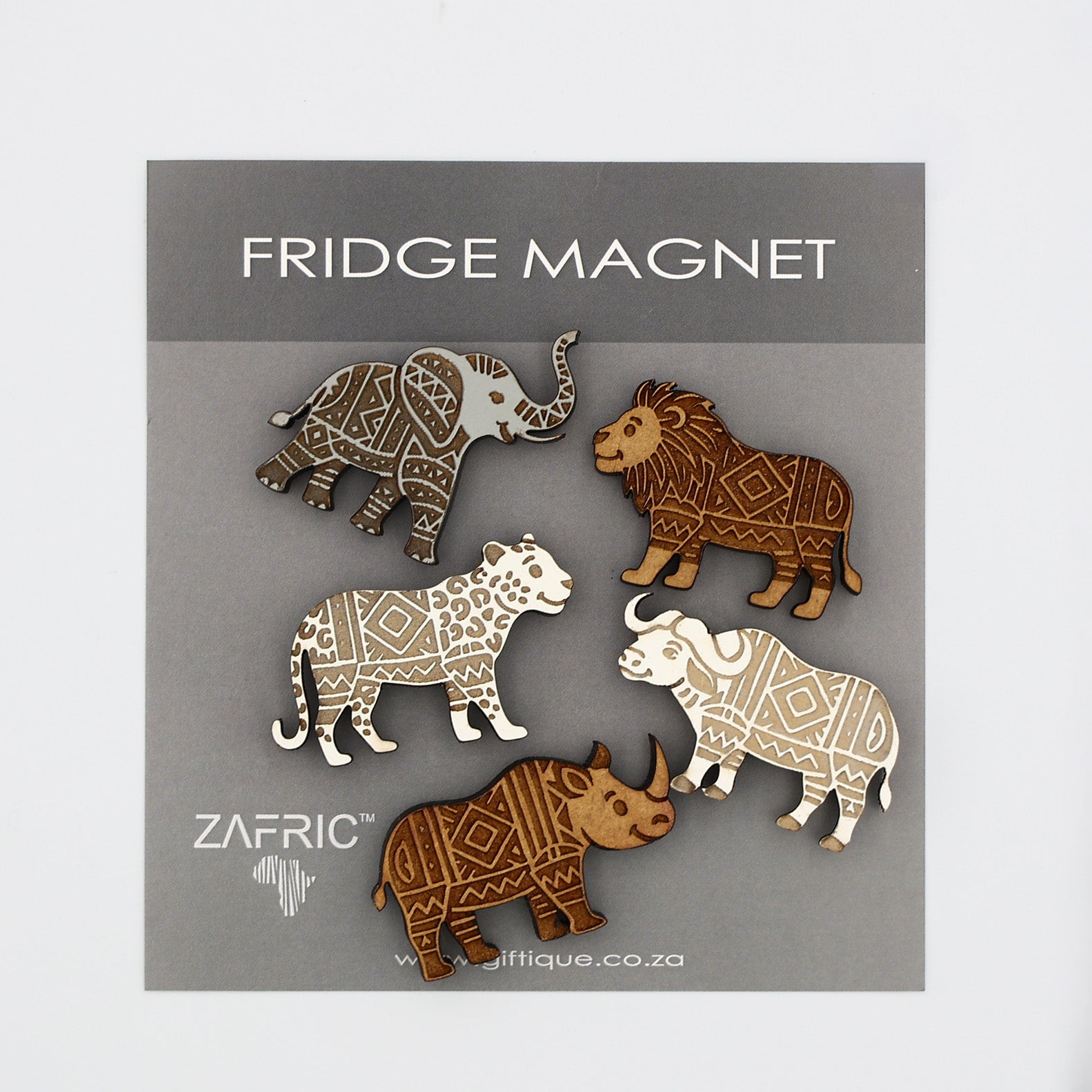 Magnet Big 5 Tribal – Original Gifts ZA