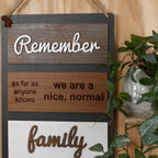 Normal Family Sign