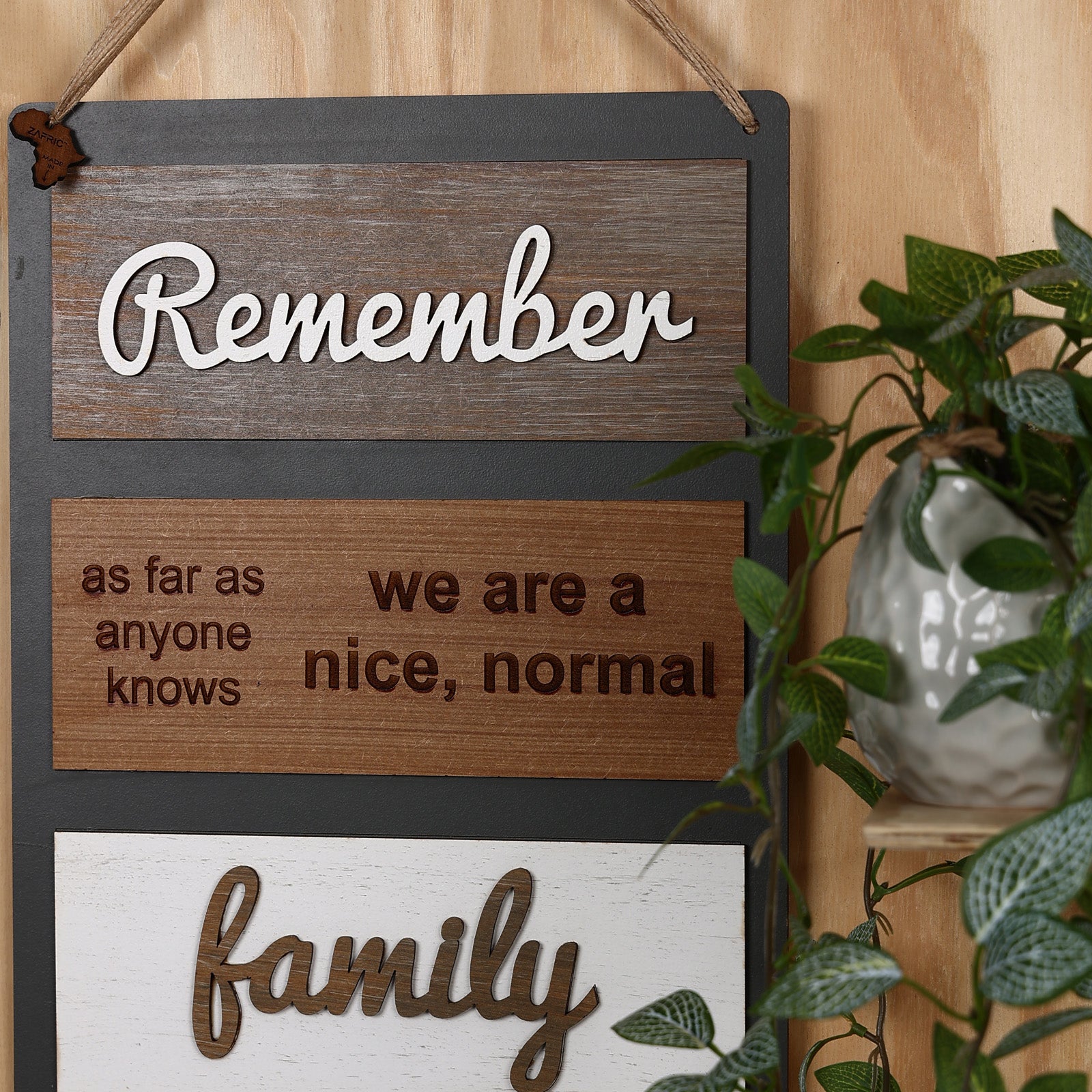Normal Family Sign