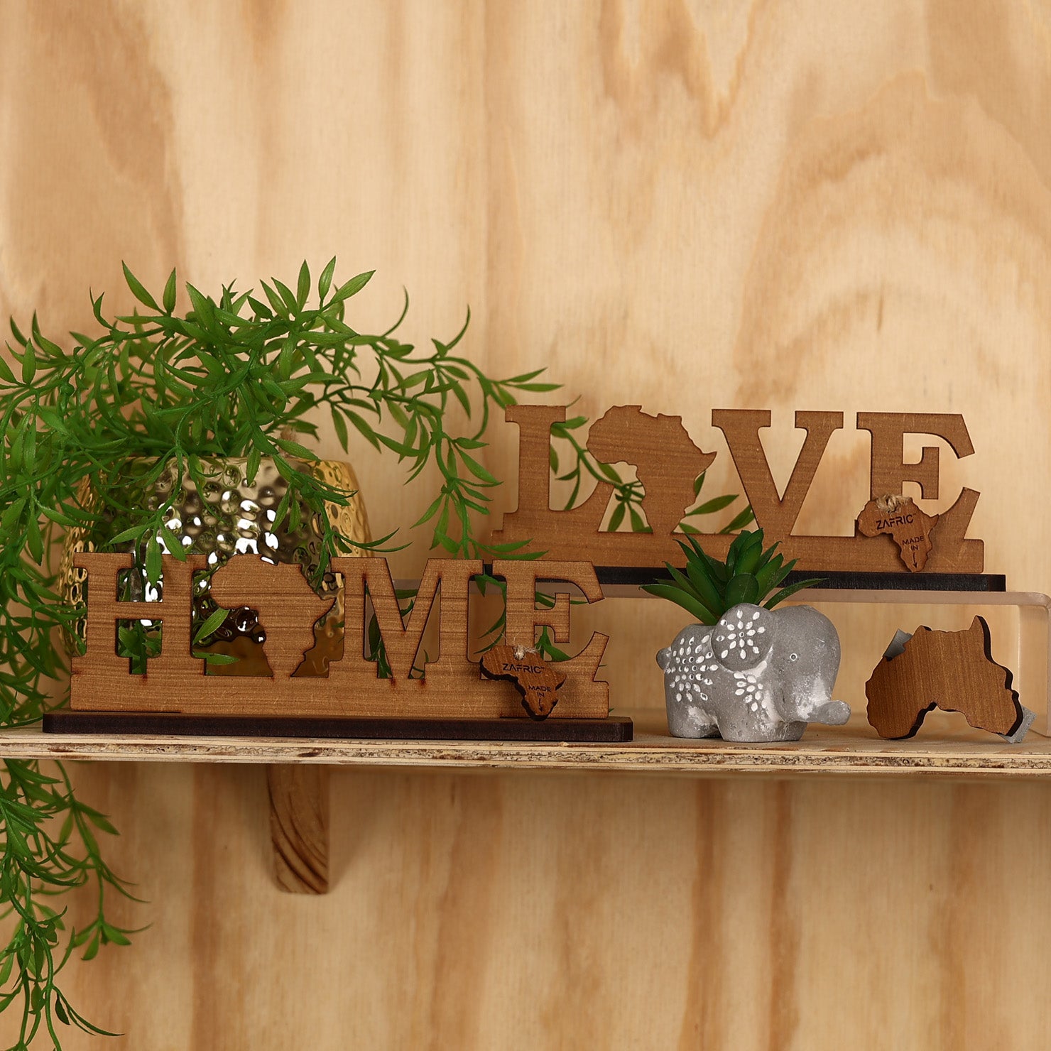 Wooden Home Sign