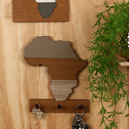 Africa Layered Key Holder