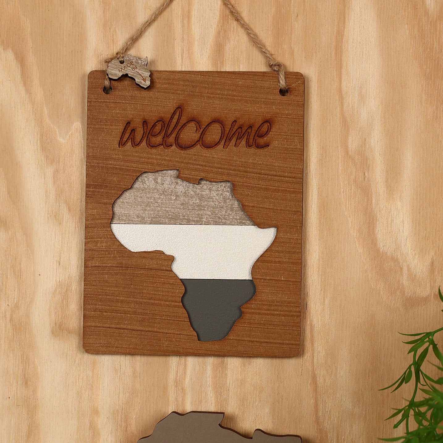 Welcome Africa Sign