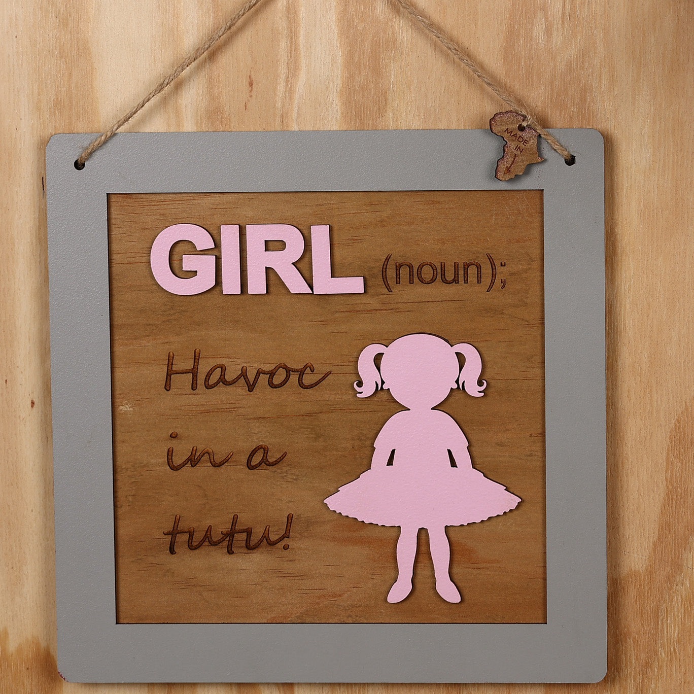 Girl sign Havoc in a Tutu