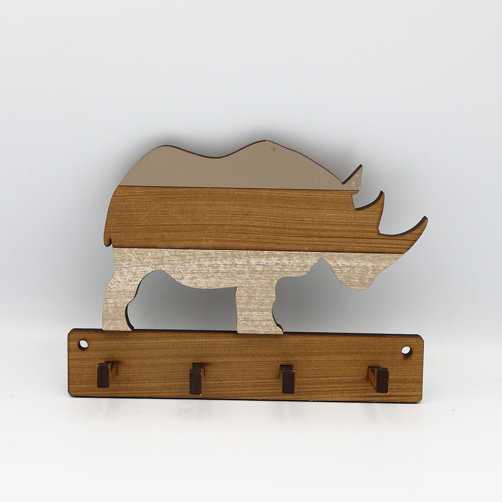 Rhino Key Holder Layered