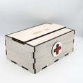 First Aid Box Grey Wash