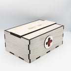 First Aid Box Grey Wash