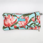 Double Pouch Pencil Case – Red Protea