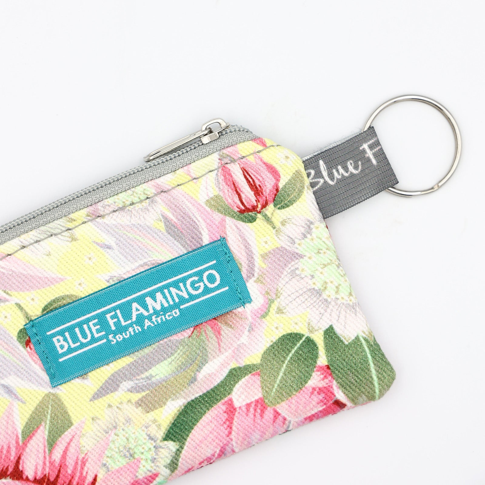 Keyring Cosmetic Bag – Pink Protea