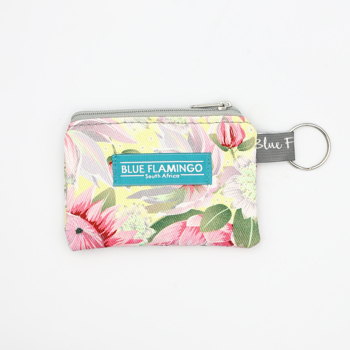 Keyring Cosmetic Bag – Pink Protea