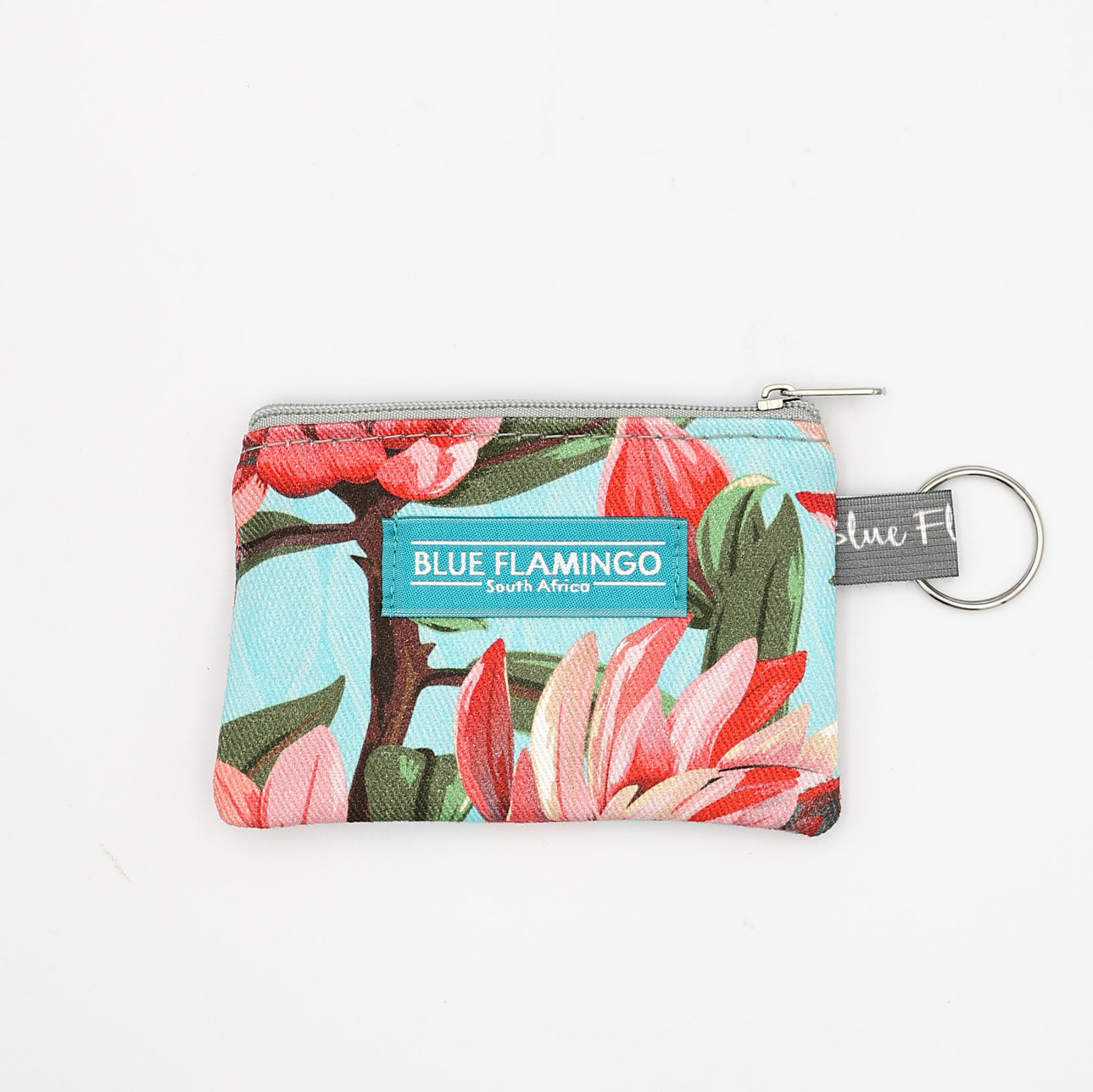 Keyring Cosmetic Bag – Red Protea