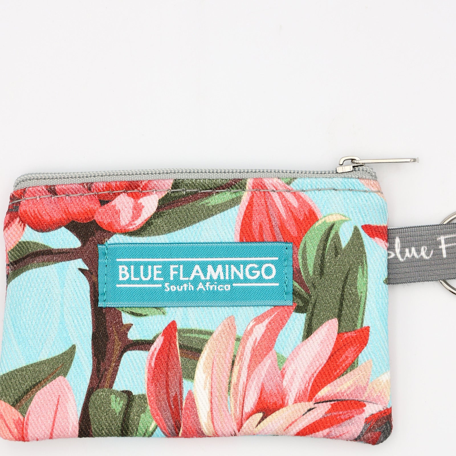 Keyring Cosmetic Bag – Red Protea
