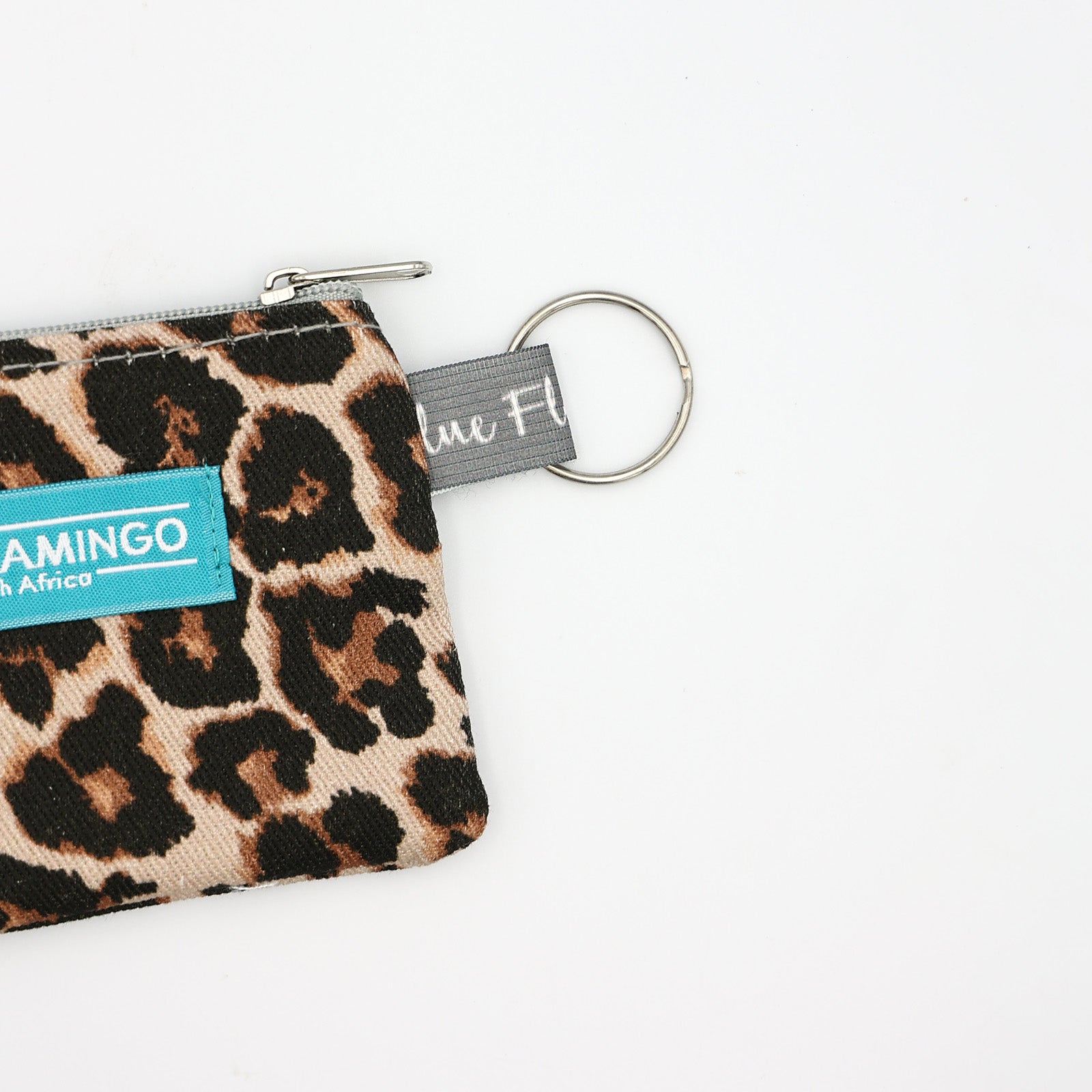 Keyring Cosmetic Bag – Leopard Print