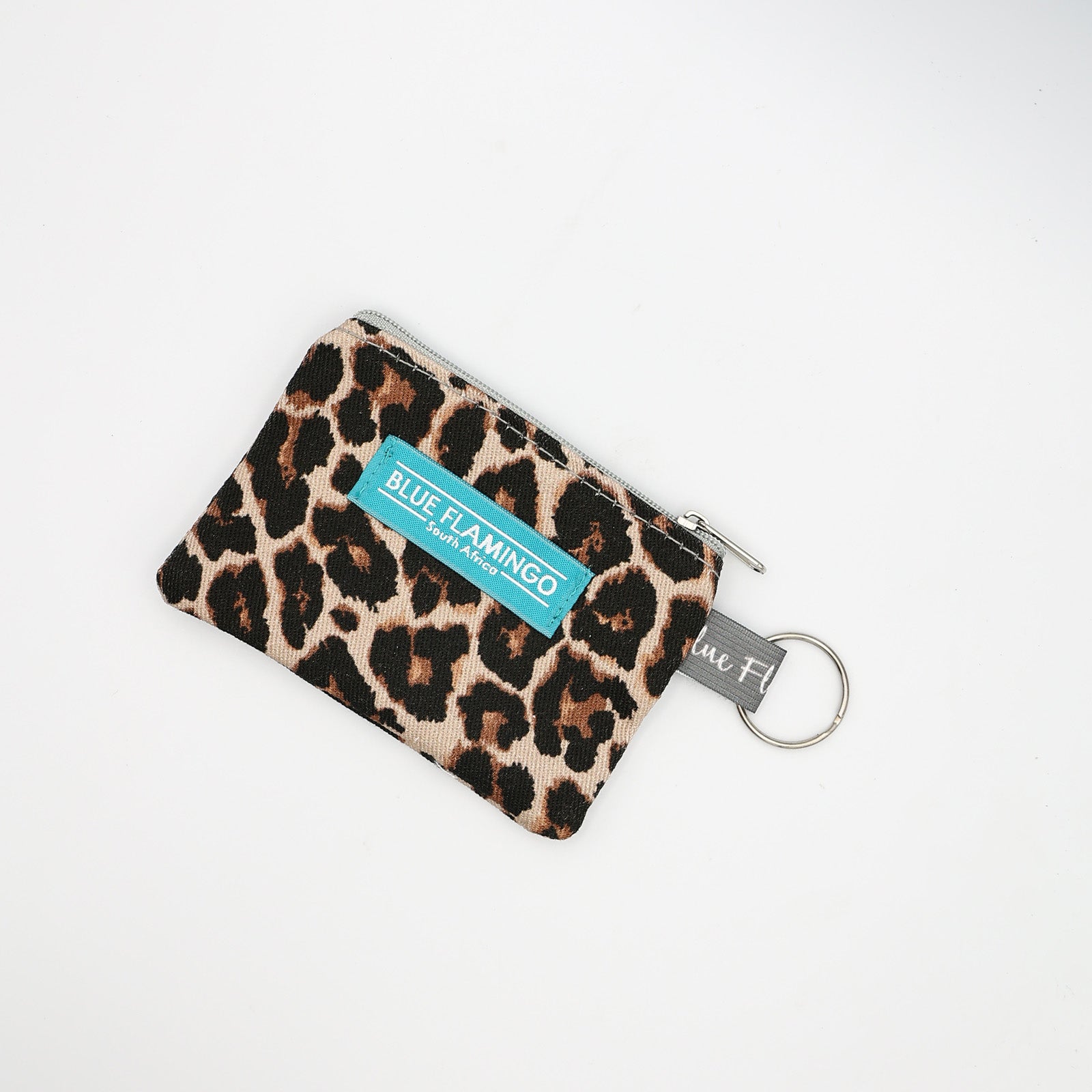 Keyring Cosmetic Bag – Leopard Print