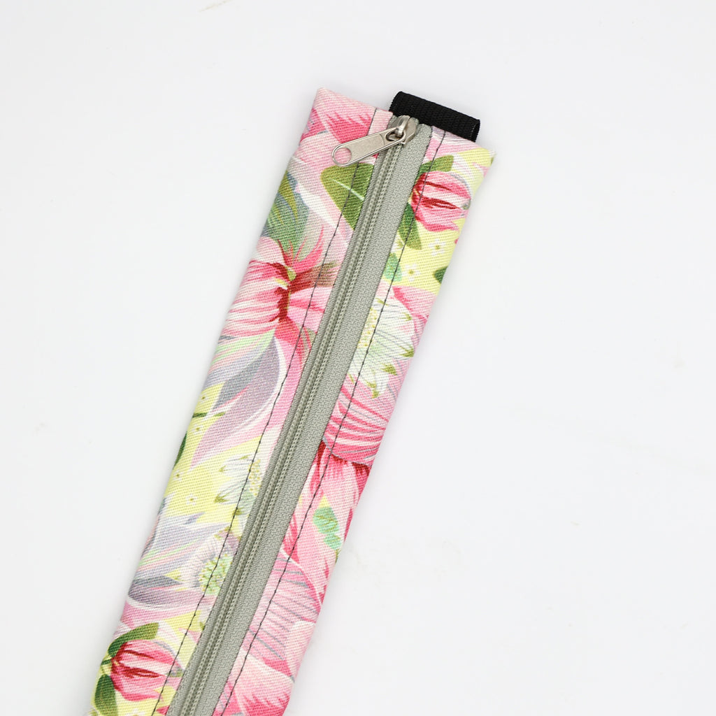 Elastic Bookmark & Pen Holder – Pink Protea