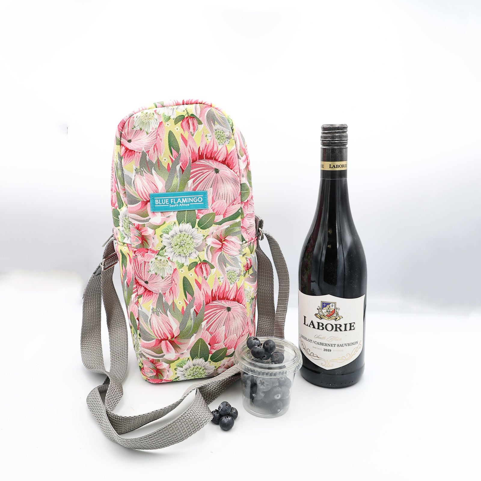 Bottle Cooler – Pink Protea