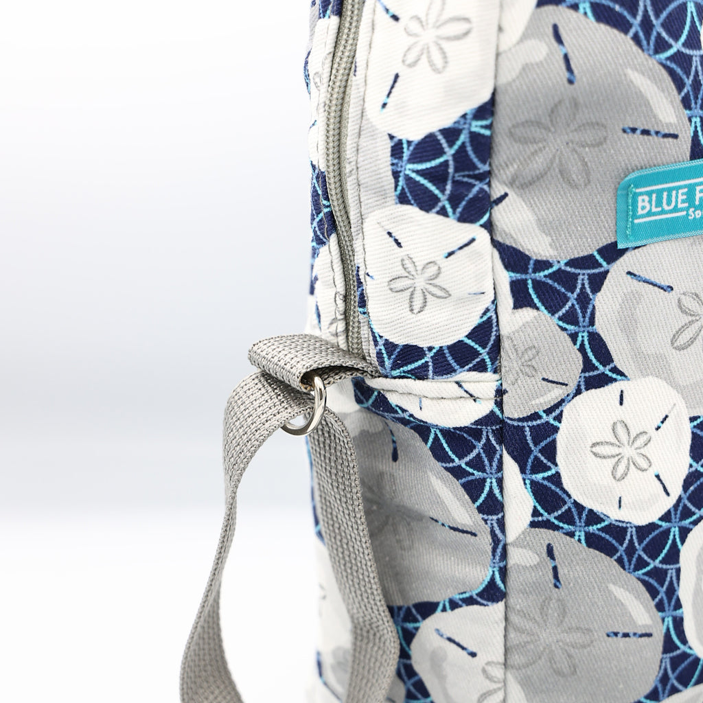Bottle Cooler – Navy Grey Bubbles