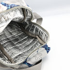 Bottle Cooler – Navy Grey Bubbles