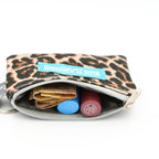 Keyring Cosmetic Bag – Leopard Print
