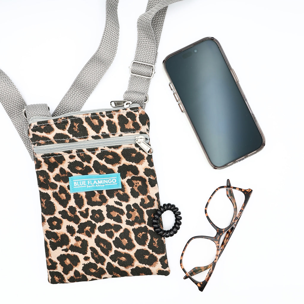 Mini Sling Bag – Leopard Print