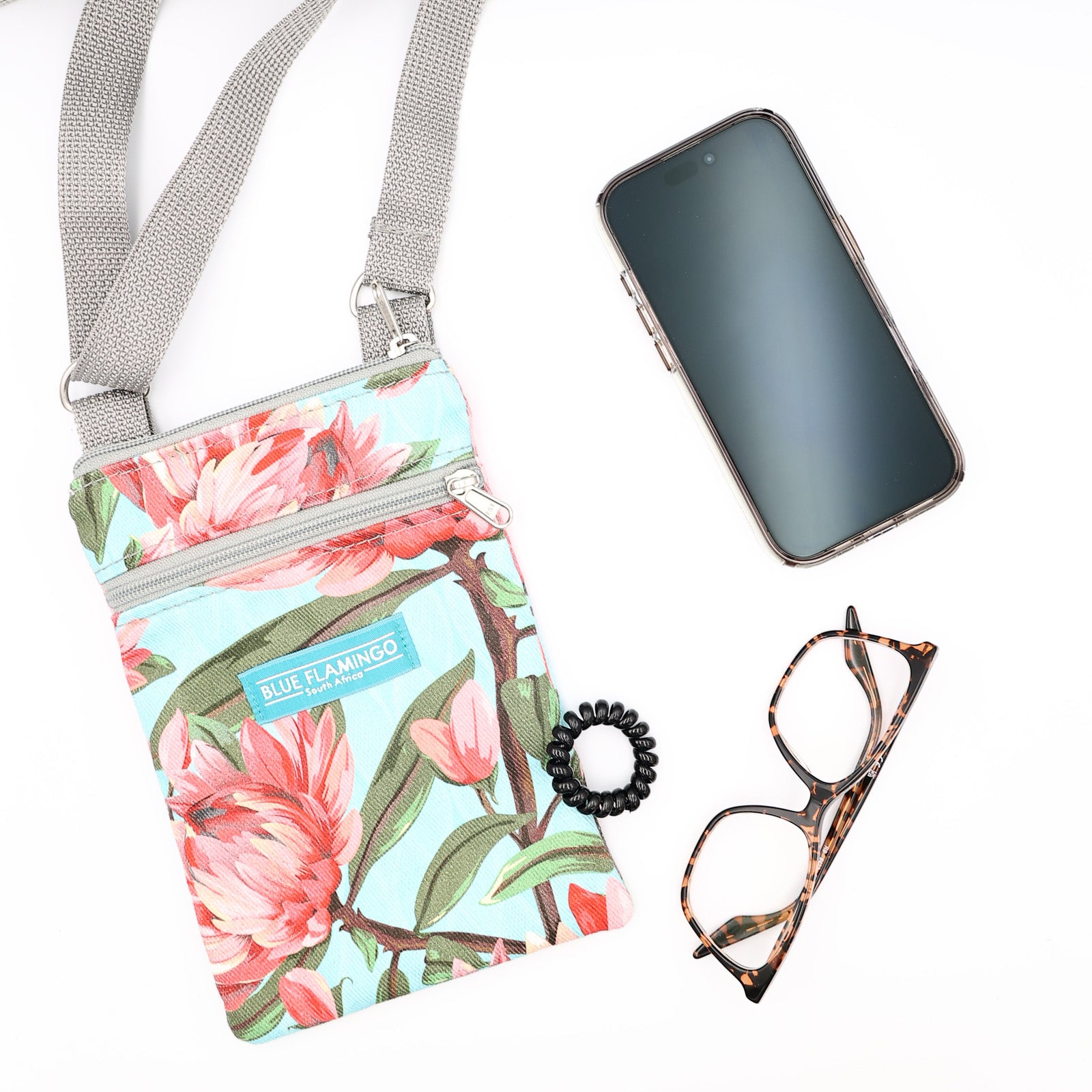 Mini Sling Bag – Red Protea